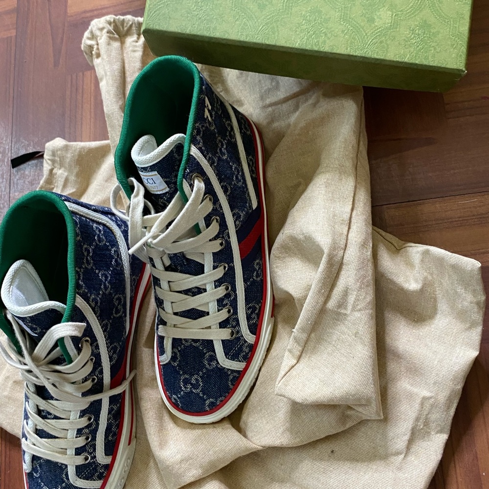 Denim GUCCI Shoes - Picture 3 of 5